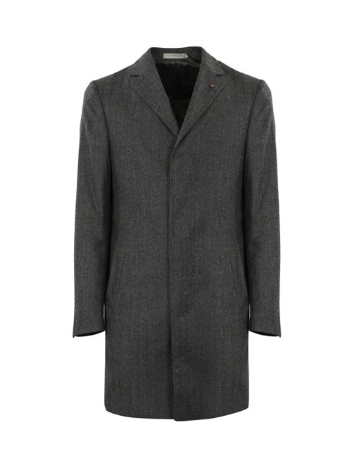 Cappotto in pura lana grigio Cc Corneliani | 941Z17 9466313013